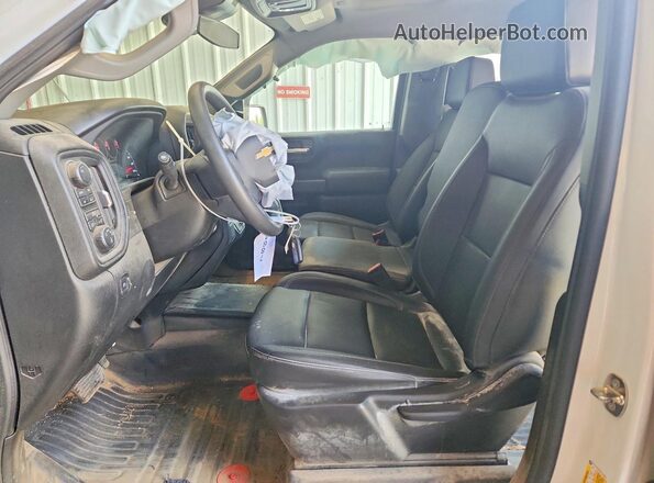 1GCPDAEK9RZ169882 2024 CHEVROLET SILVERADO Белый Вид салона спереди