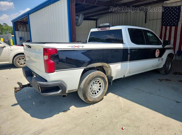 1GCPDAEK9RZ169882 2024 CHEVROLET SILVERADO Белый Задняя правая четверть