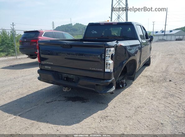 1GCPDBEK0PZ123179 2023 CHEVROLET SILVERADO Black Tył prawy