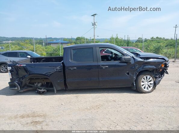 1GCPDBEK0PZ123179 2023 CHEVROLET SILVERADO Black Widok wnętrza z tyłu