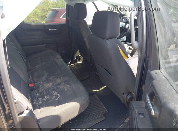 1GCPDBEK0PZ123179 2023 CHEVROLET SILVERADO Black Widok naklejki z numerem VIN