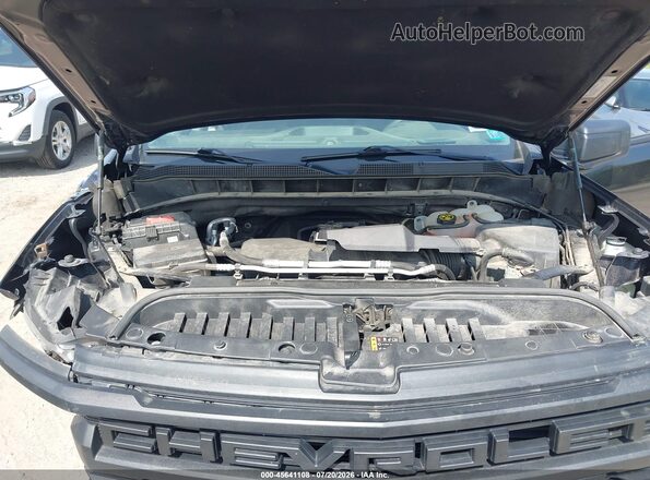 1GCPDBEK0PZ123179 2023 CHEVROLET SILVERADO Black Widok z tyłu