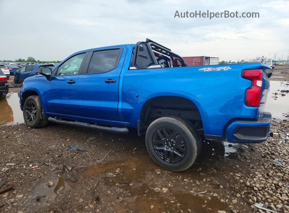 1GCPDBEK0RZ138025 2024 CHEVROLET SILVERADO Синий Задняя левая четверть