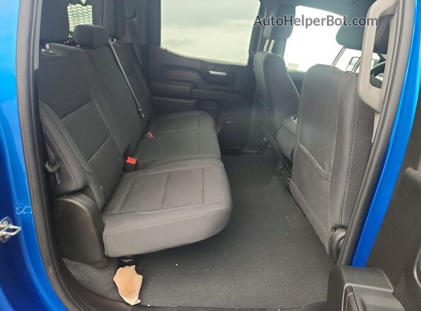 1GCPDBEK0RZ138025 2024 CHEVROLET SILVERADO Синий Вид задних сидений