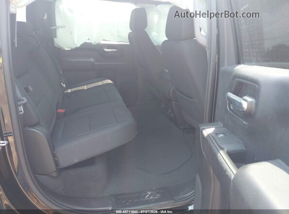 1GCPDBEK1PZ128827 2023 CHEVROLET SILVERADO Black Vista de la etiqueta del VIN