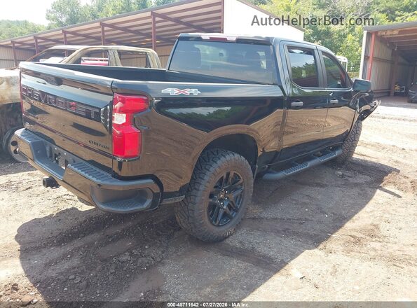 1GCPDBEK1PZ128827 2023 CHEVROLET SILVERADO Black Trasero derecho