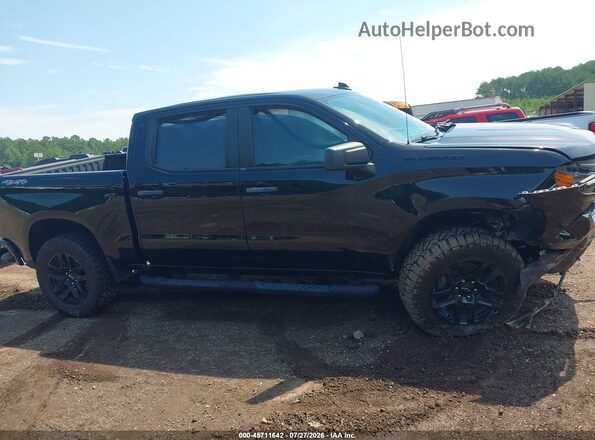 1GCPDBEK1PZ128827 2023 CHEVROLET SILVERADO Black Vista interior trasera