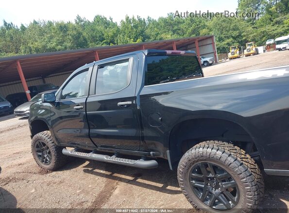 1GCPDBEK1PZ128827 2023 CHEVROLET SILVERADO Black Vista interior de 360 grados