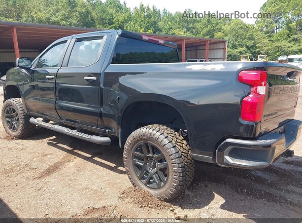 1GCPDBEK1PZ128827 2023 CHEVROLET SILVERADO Black Trasero izquierdo