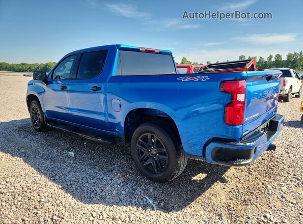 1GCPDBEK1PZ198778 2023 CHEVROLET SILVERADO Blue Tył lewy