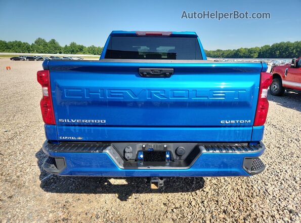 1GCPDBEK1PZ198778 2023 CHEVROLET SILVERADO Blue Widok z tyłu
