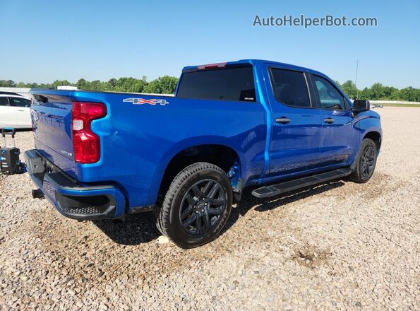 1GCPDBEK1PZ198778 2023 CHEVROLET SILVERADO Blue Tył prawy