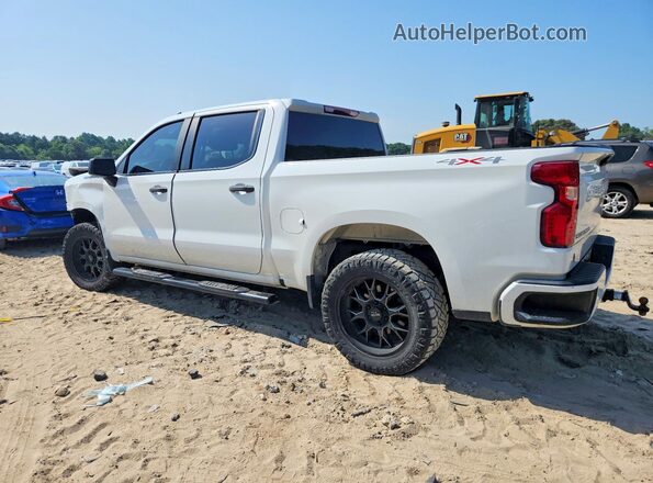 1GCPDBEK3NZ589394 2022 CHEVROLET SILVERADO White Rear left
