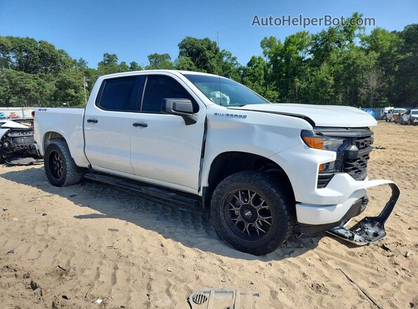 1GCPDBEK3NZ589394 2022 CHEVROLET SILVERADO White Front right