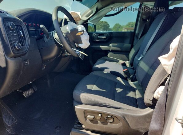 1GCPDBEK3NZ589394 2022 CHEVROLET SILVERADO White Front interior view