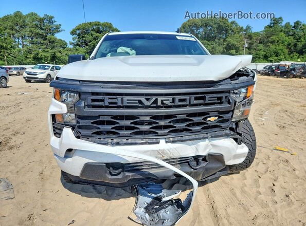 1GCPDBEK3NZ589394 2022 CHEVROLET SILVERADO White Front view
