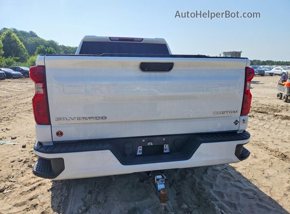 1GCPDBEK3NZ589394 2022 CHEVROLET SILVERADO White Rear view