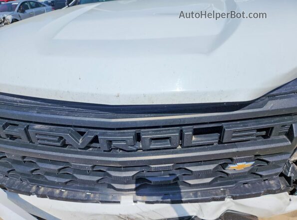 1GCPDBEK3NZ589394 2022 CHEVROLET SILVERADO White Rear interior view