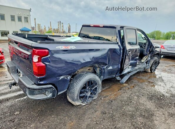 1GCPDBEK3PZ250220 2023 CHEVROLET SILVERADO Черный Задняя правая четверть