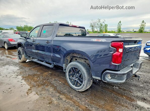 1GCPDBEK3PZ250220 2023 CHEVROLET SILVERADO Черный Задняя левая четверть