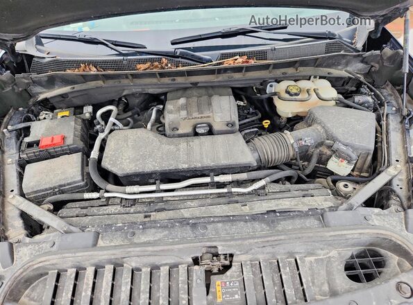 1GCPDBEK3PZ250220 2023 CHEVROLET SILVERADO Черный Вид задней части салона
