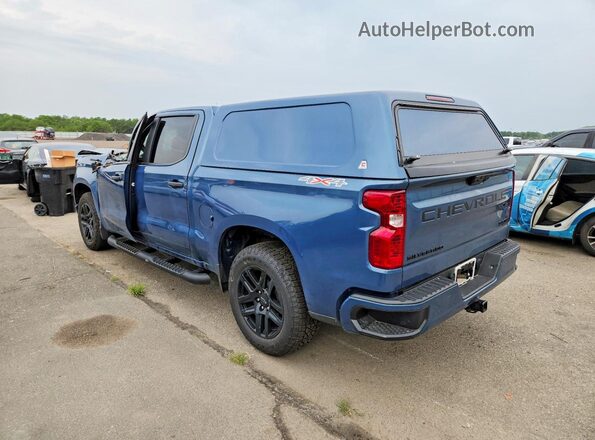 1GCPDBEK3RZ399679 2024 CHEVROLET SILVERADO Blue Rear left