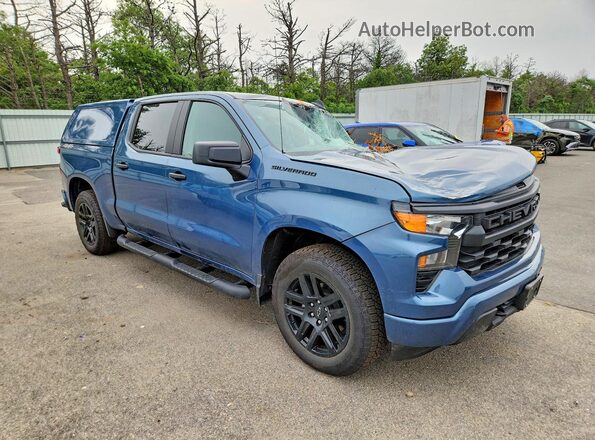 1GCPDBEK3RZ399679 2024 CHEVROLET SILVERADO Blue Front right
