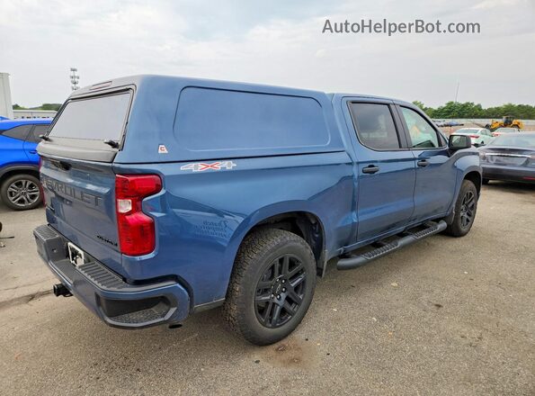 1GCPDBEK3RZ399679 2024 CHEVROLET SILVERADO Blue Rear right