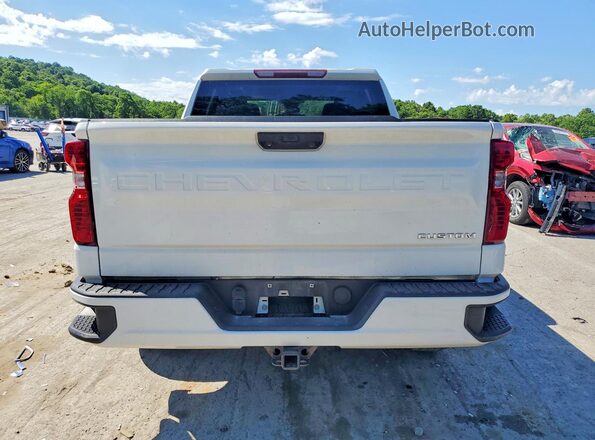 1GCPDBEK4NZ637646 2022 CHEVROLET SILVERADO White Հետևի տեսք