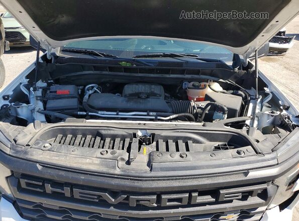 1GCPDBEK4NZ637646 2022 CHEVROLET SILVERADO White Սալոնի հետևի տեսք