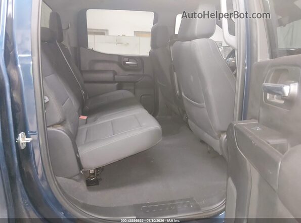 1GCPDBEK5NZ522876 2022 CHEVROLET SILVERADO Синий Вид наклейки с VIN-кодом
