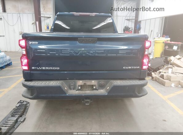 1GCPDBEK5NZ522876 2022 CHEVROLET SILVERADO Синий 