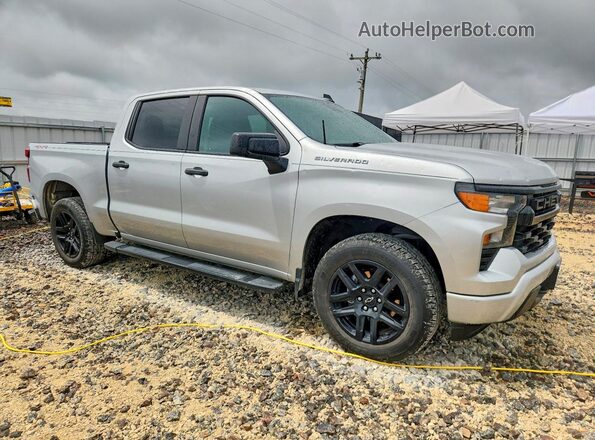 1GCPDBEK5NZ547342 2022 CHEVROLET SILVERADO Silver Front right