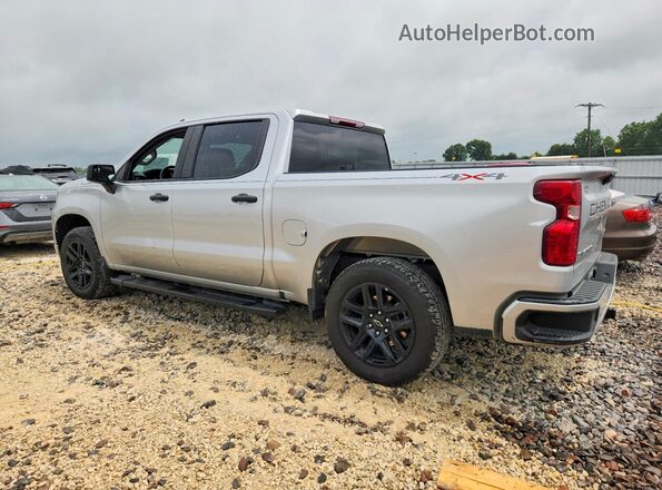 1GCPDBEK5NZ547342 2022 CHEVROLET SILVERADO Silver Rear left