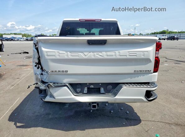 1GCPDBEK5PZ153584 2023 CHEVROLET SILVERADO White Հետևի տեսք