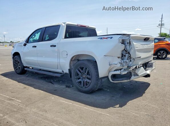 1GCPDBEK5PZ153584 2023 CHEVROLET SILVERADO White Հետևի ձախ