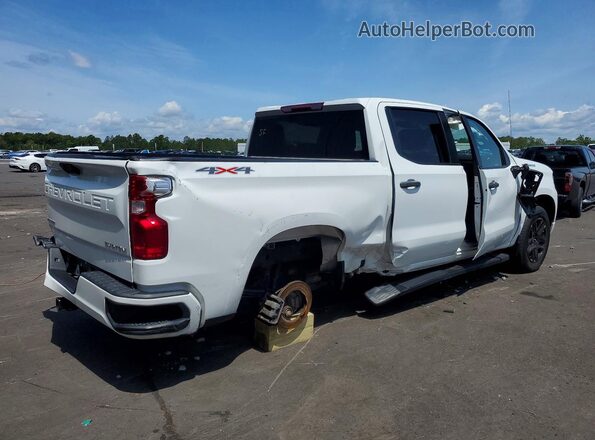 1GCPDBEK5PZ153584 2023 CHEVROLET SILVERADO White Հետևի աջ