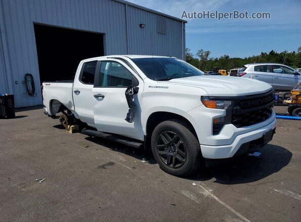 1GCPDBEK5PZ153584 2023 CHEVROLET SILVERADO White Առջևի աջ