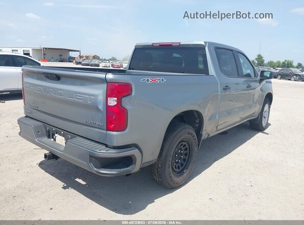 1GCPDBEK5RZ159937 2024 CHEVROLET SILVERADO Gray Задня права чверть