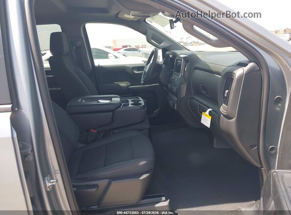 1GCPDBEK5RZ159937 2024 CHEVROLET SILVERADO Gray Вид салону спереду