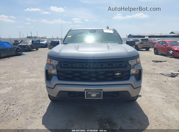 1GCPDBEK5RZ159937 2024 CHEVROLET SILVERADO Gray Вид щитка приладів