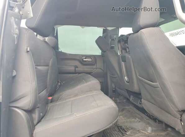 1GCPDBEK7NZ509157 2022 CHEVROLET SILVERADO White Հետևի նստատեղերի տեսք