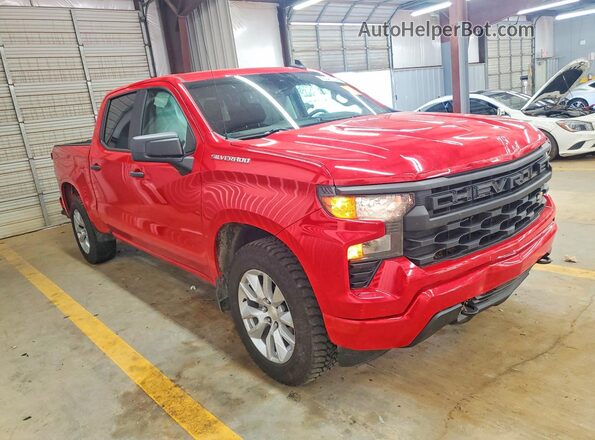 1GCPDBEK9NZ593496 2022 CHEVROLET SILVERADO Red Առջևի աջ