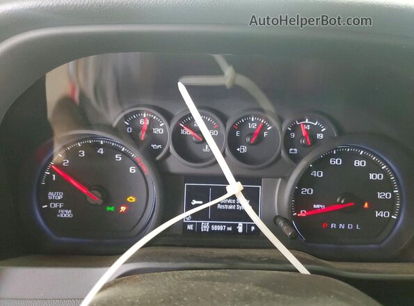1GCPDBEK9NZ593496 2022 CHEVROLET SILVERADO Red Սարքավորումների վահանակի տեսք