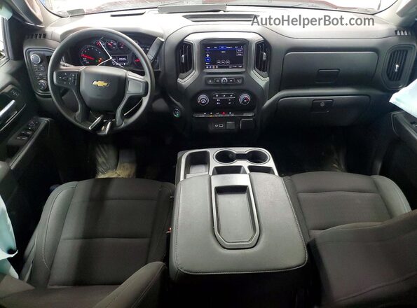1GCPDBEK9NZ593496 2022 CHEVROLET SILVERADO Red Առջևի վահանակի տեսք