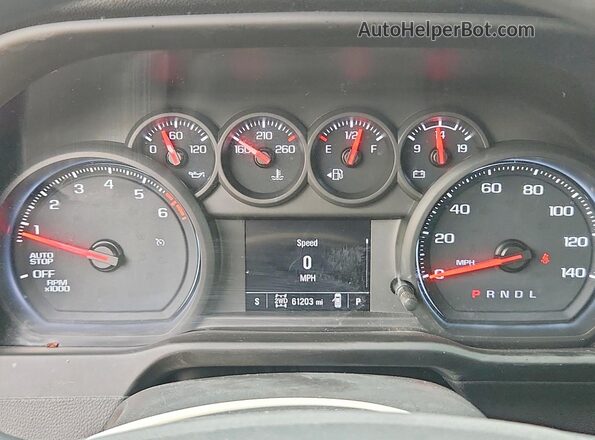 1GCPDBEK9NZ619045 2022 CHEVROLET SILVERADO Black Vista del cuadro de instrumentos