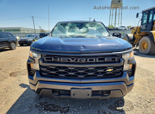 1GCPDBEK9NZ619045 2022 CHEVROLET SILVERADO Black Vista frontal