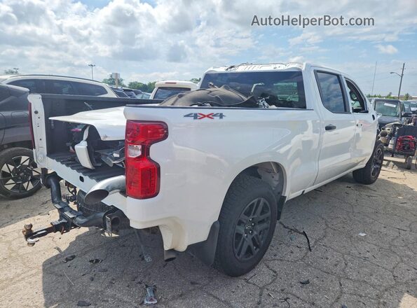 1GCPDBEK9NZ625511 2022 CHEVROLET SILVERADO Белый Задняя правая четверть