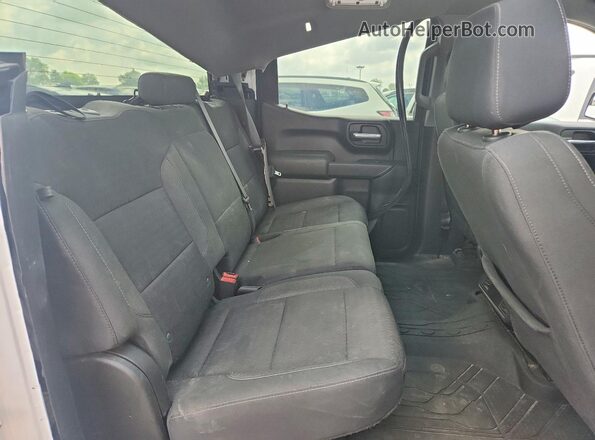 1GCPDBEK9NZ625511 2022 CHEVROLET SILVERADO Белый Вид задних сидений