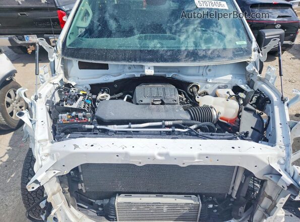 1GCPDBEK9NZ625511 2022 CHEVROLET SILVERADO Белый Вид задней части салона